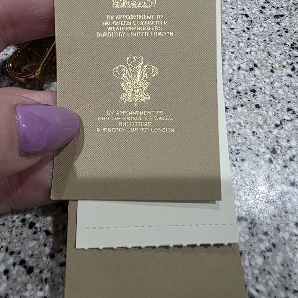 Burberry NWT bag charm. Mavis the owl
